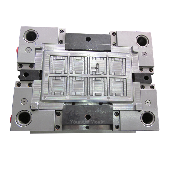 Vertical table desk power outlet 3ways UK pneumatic automatic pulling Pop up power socket mould